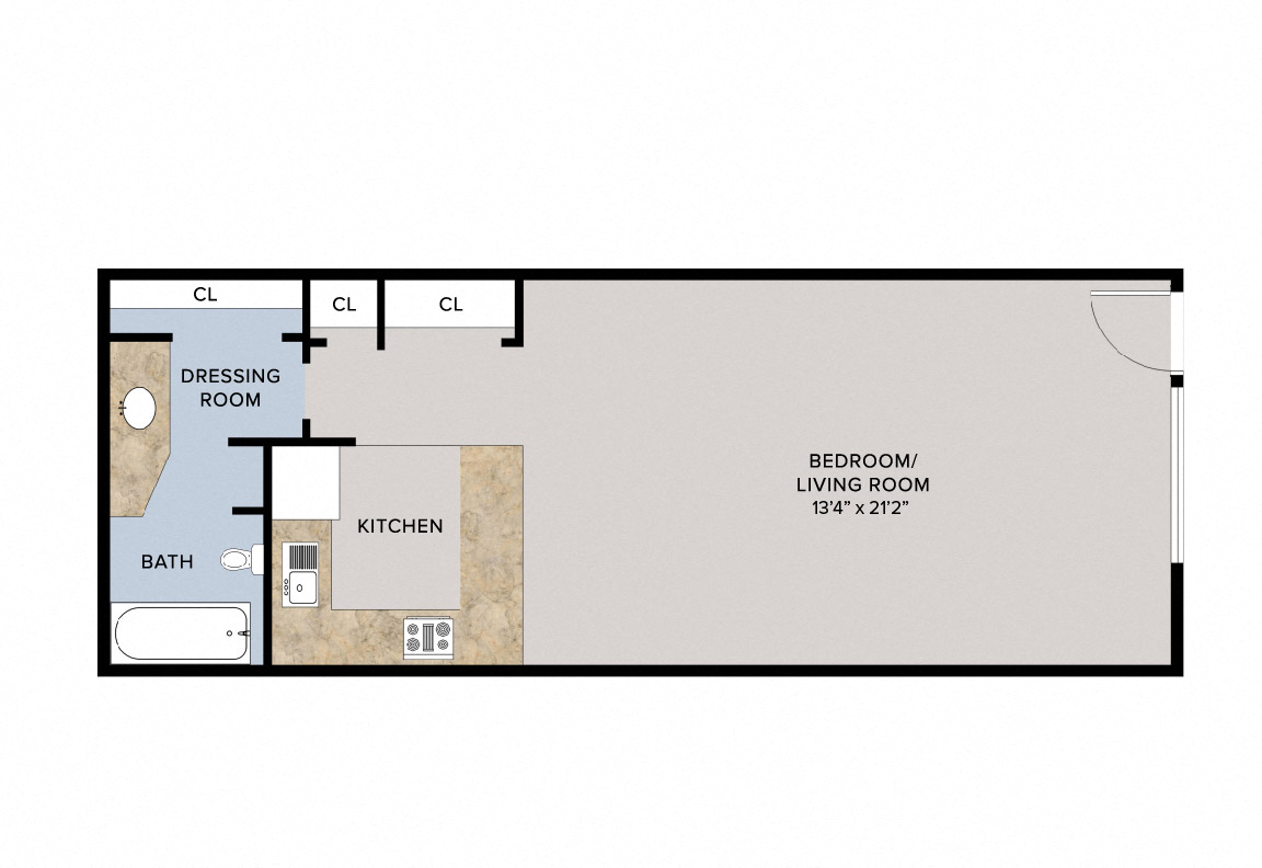 31F Putnam Green Studio-1 Bed Apartment for Rent - Photo Gallery 7